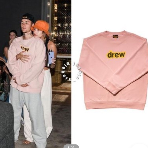 drew house sweatshirt dusty rose. XS - Picture 3 of 10